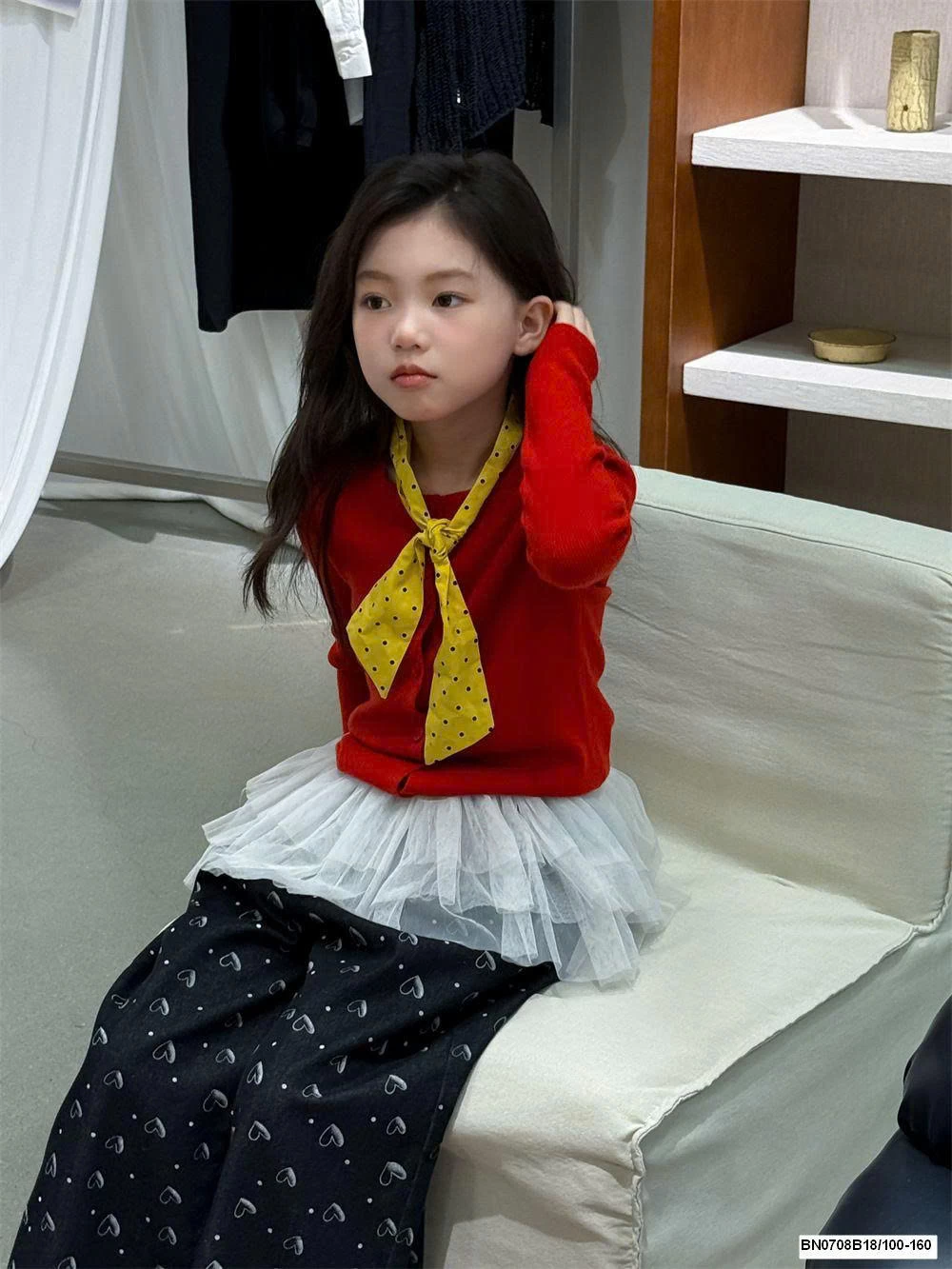 QUẦN SUÔNG TIM CHO BÉ GÁI