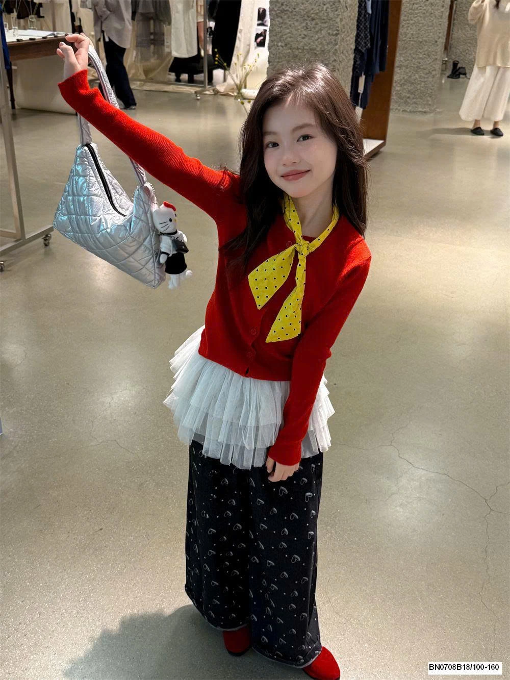 QUẦN SUÔNG TIM CHO BÉ GÁI