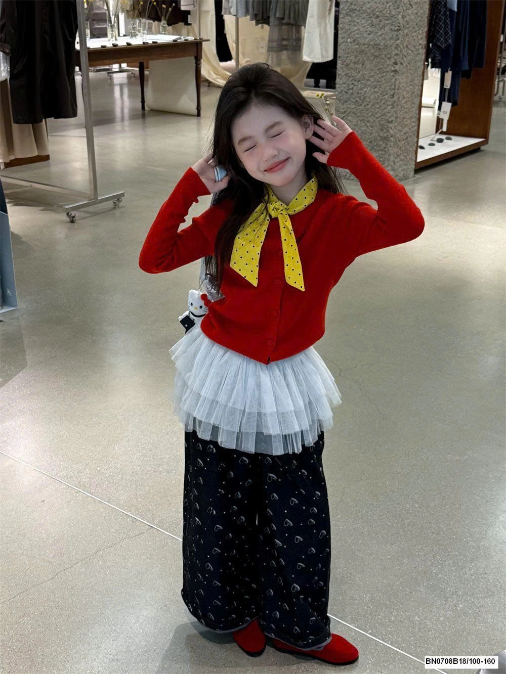 QUẦN SUÔNG TIM CHO BÉ GÁI