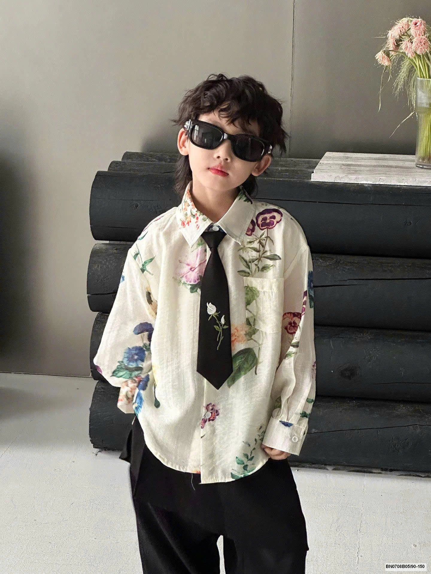 SƠ MI ĐŨI HOA SIÊU BẢNH