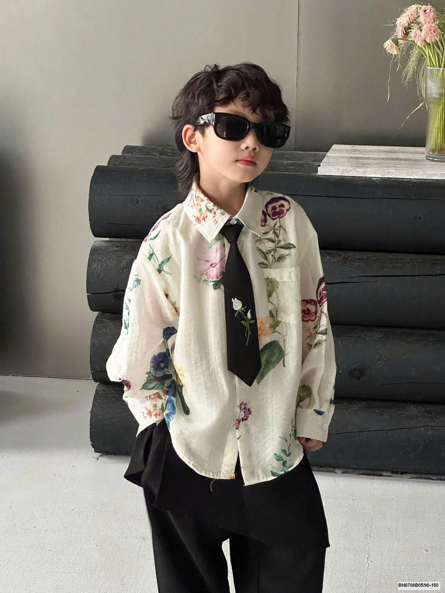 SƠ MI ĐŨI HOA SIÊU BẢNH