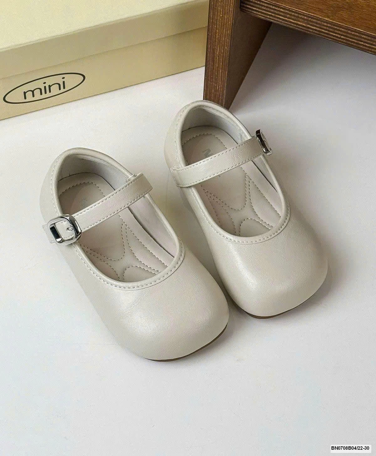 GIÀY BÚP BÊ PU TRƠN