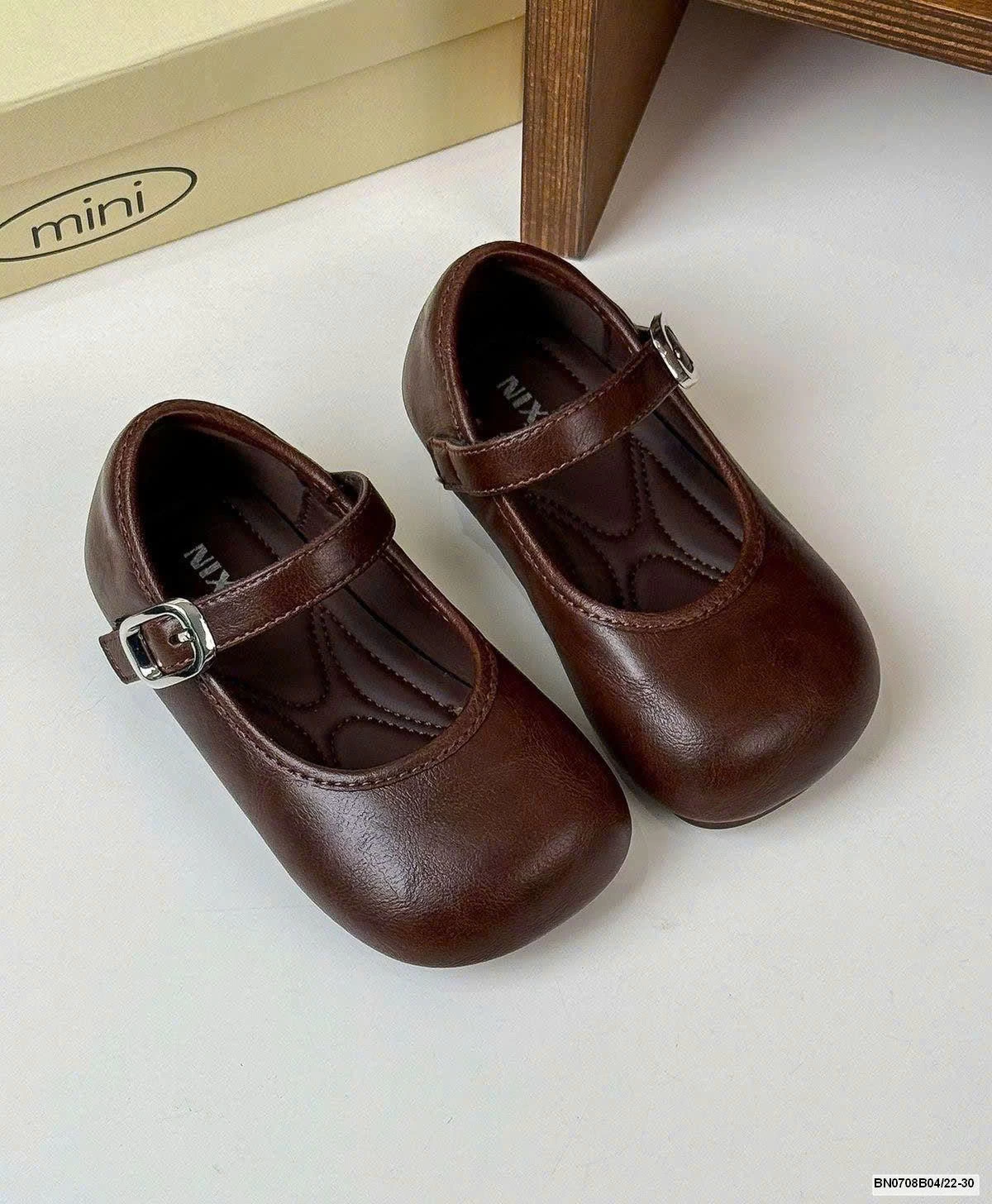 GIÀY BÚP BÊ PU TRƠN