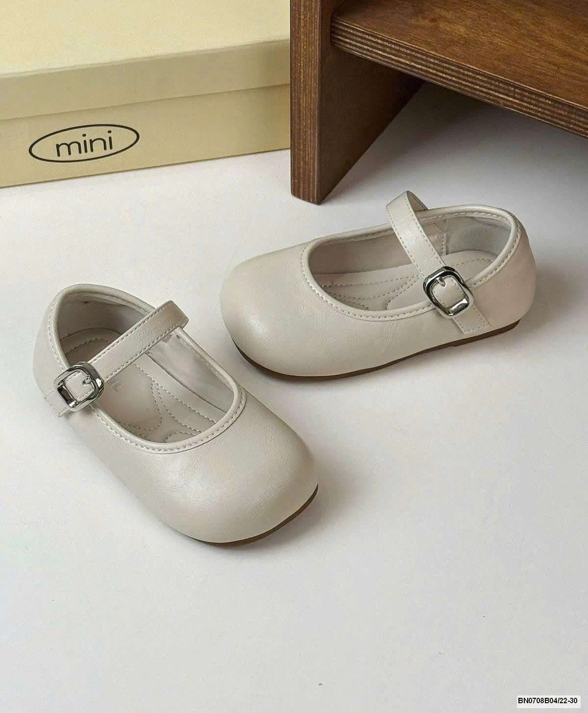 GIÀY BÚP BÊ PU TRƠN