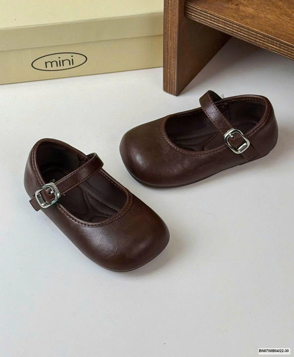 GIÀY BÚP BÊ PU TRƠN