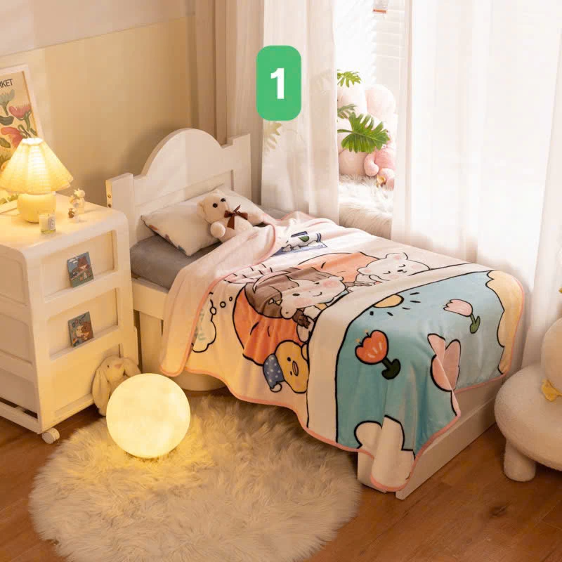 CHĂN BĂNG LÔNG CHO BÉ