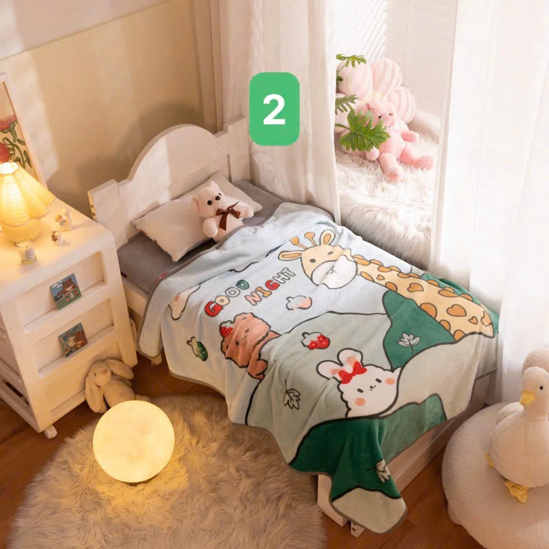 CHĂN BĂNG LÔNG CHO BÉ