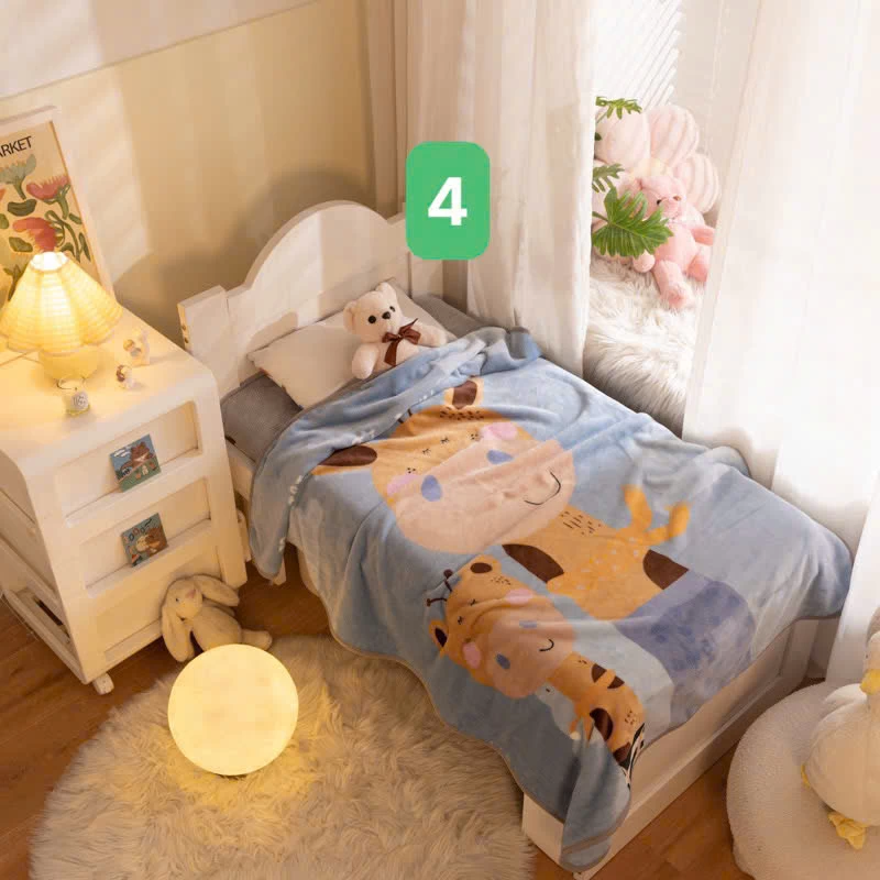 CHĂN BĂNG LÔNG CHO BÉ