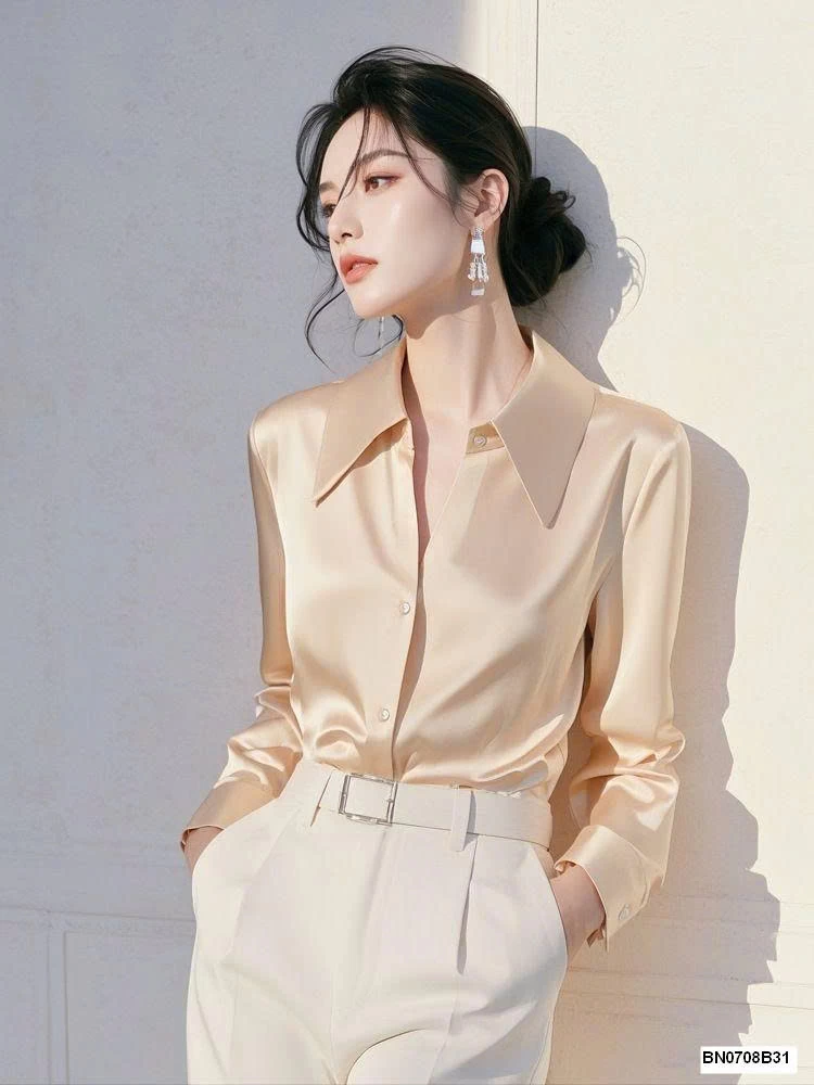 ÁO SƠ MI ACETATE CAO CẤP