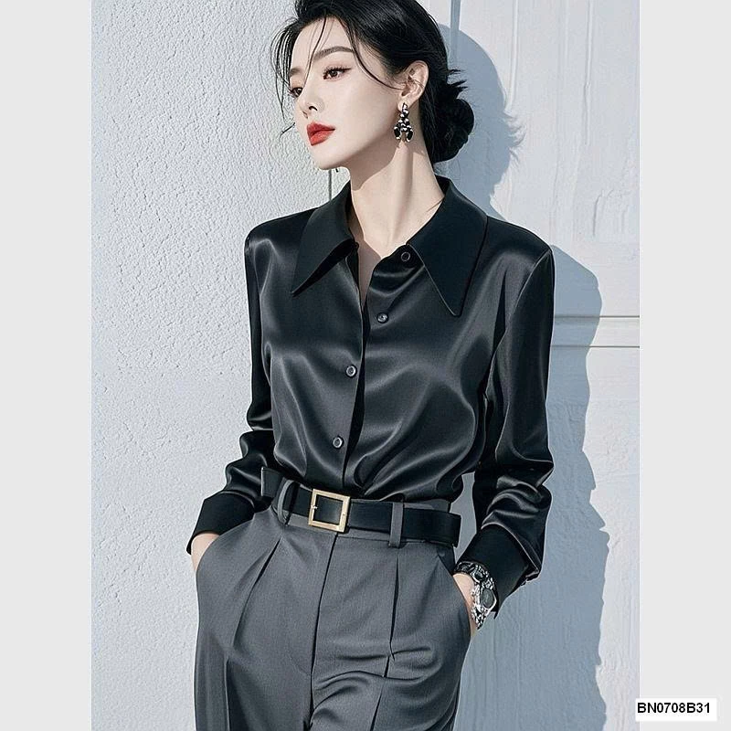 ÁO SƠ MI ACETATE CAO CẤP