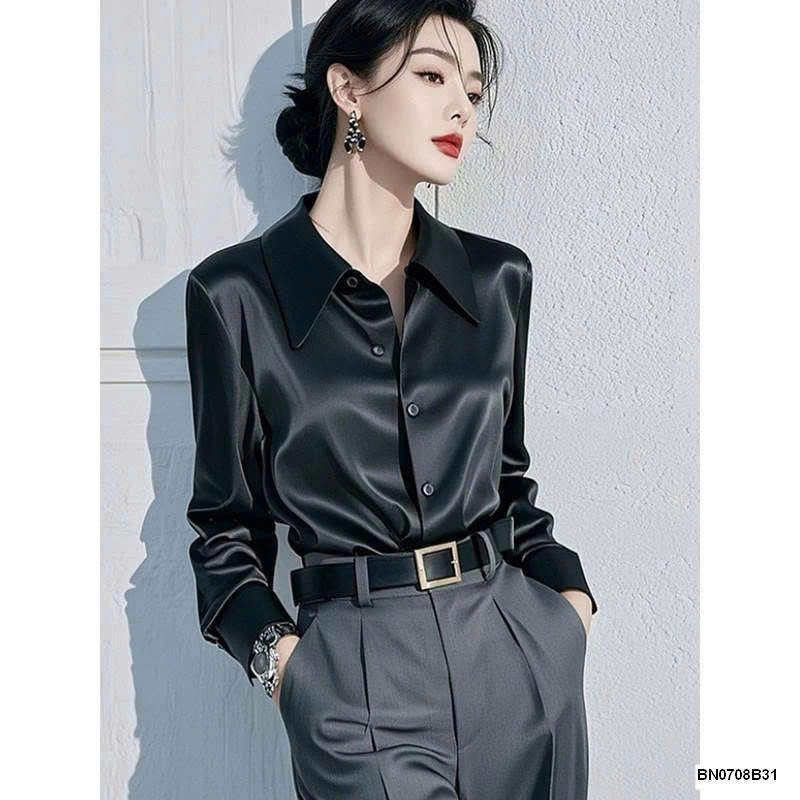 ÁO SƠ MI ACETATE CAO CẤP