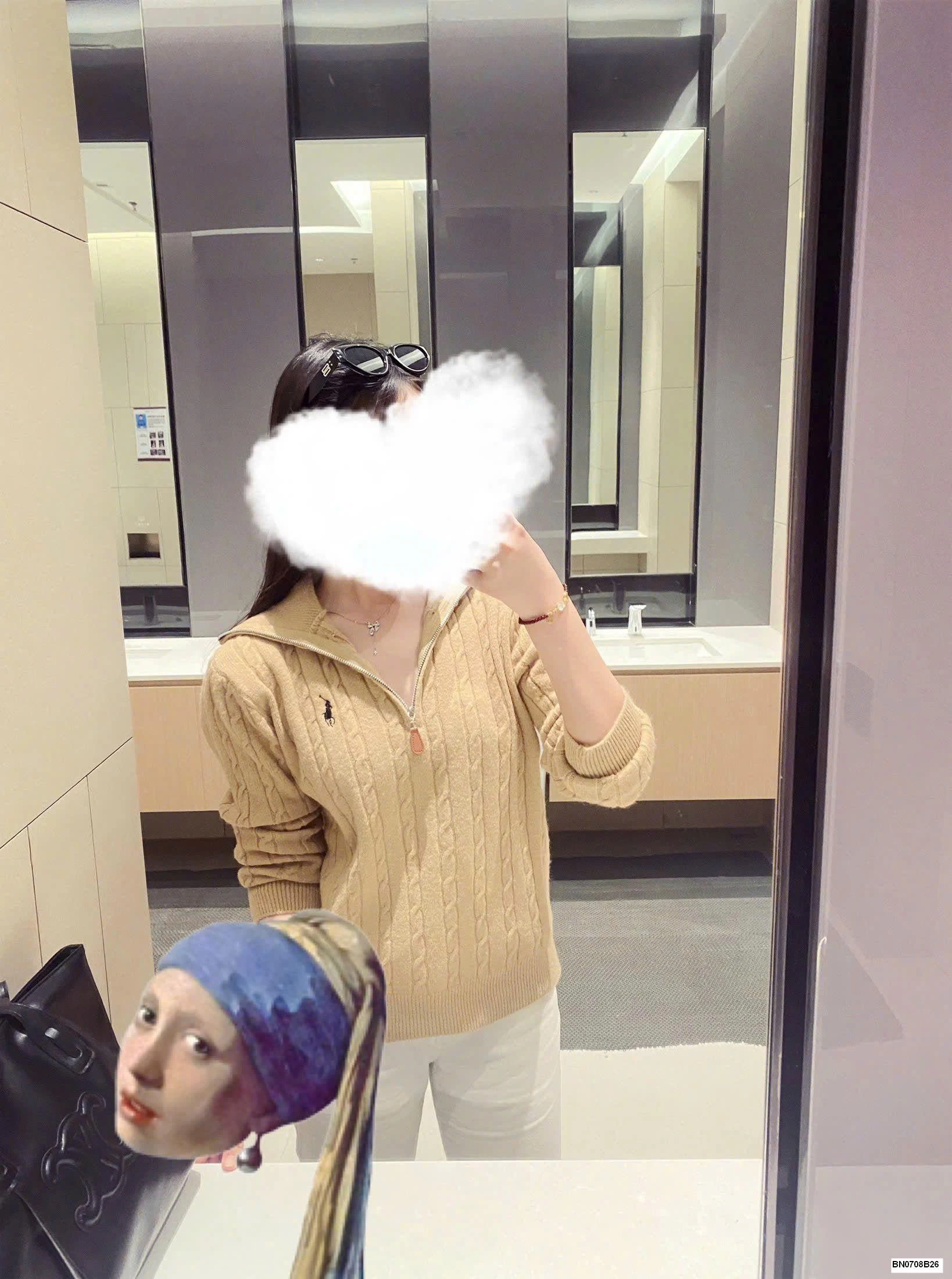 ÁO LEN THÊU NGỰA NỮ