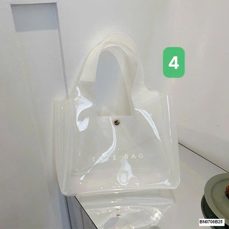 TÚI NHỰA PVC TRONG SUỐT TOTE BAG
