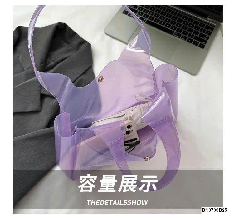 TÚI NHỰA PVC TRONG SUỐT TOTE BAG