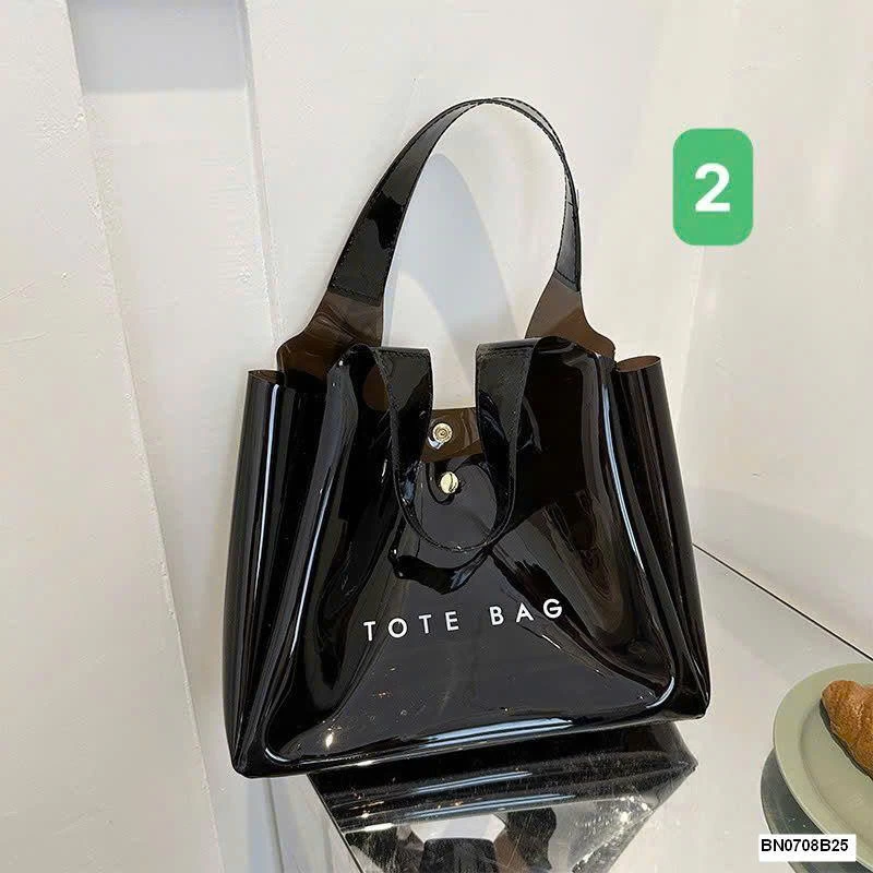 TÚI NHỰA PVC TRONG SUỐT TOTE BAG
