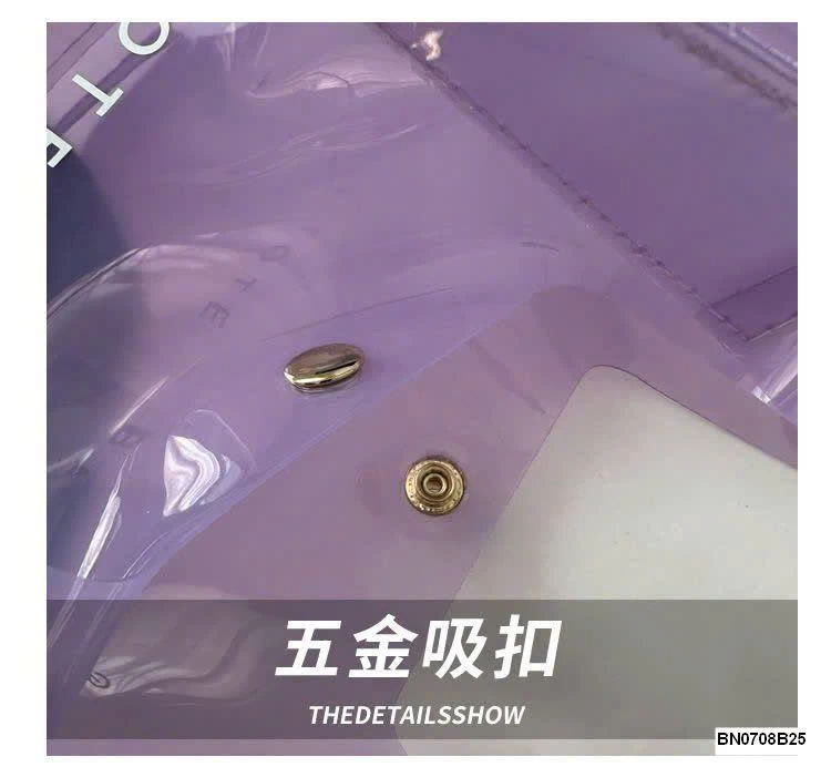 TÚI NHỰA PVC TRONG SUỐT TOTE BAG