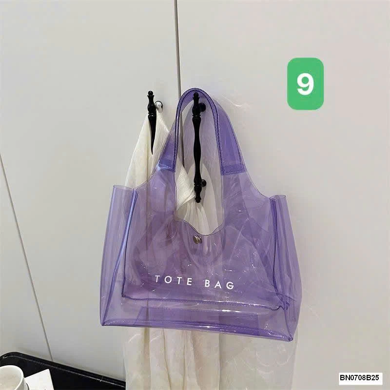 TÚI NHỰA PVC TRONG SUỐT TOTE BAG