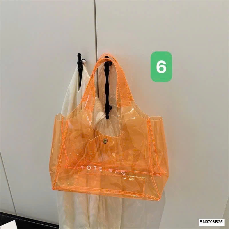 TÚI NHỰA PVC TRONG SUỐT TOTE BAG