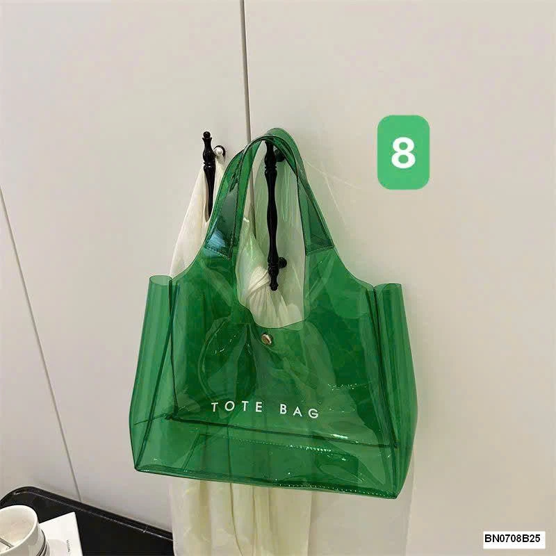 TÚI NHỰA PVC TRONG SUỐT TOTE BAG