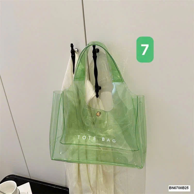 TÚI NHỰA PVC TRONG SUỐT TOTE BAG