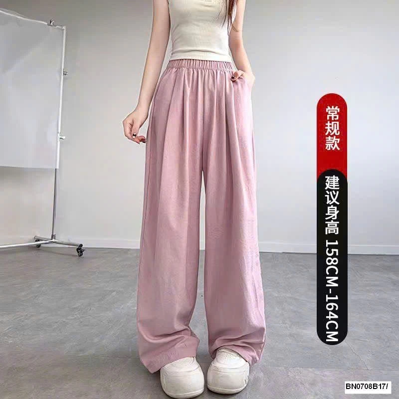 QUẦN SUÔNG LƯNG CHUN CHO NỮ