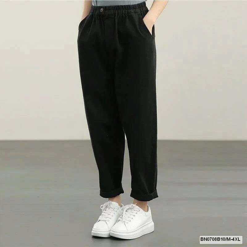 QUẦN BAGGY DÁNG SUÔNG CẠP CHUN