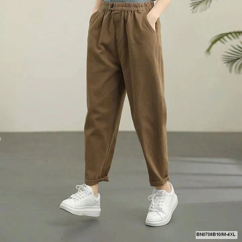 QUẦN BAGGY DÁNG SUÔNG CẠP CHUN