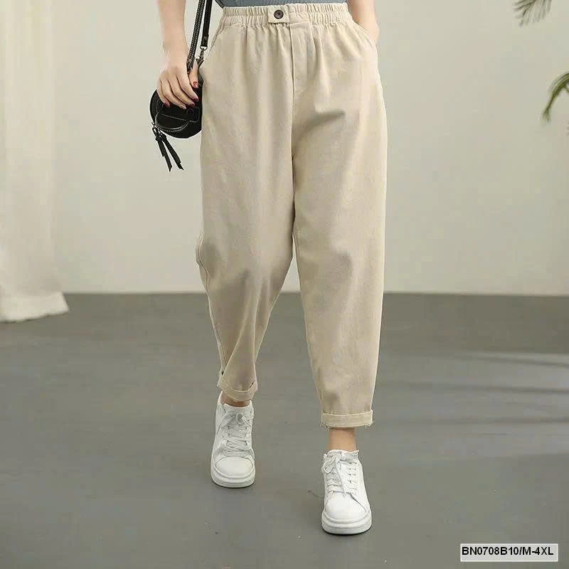 QUẦN BAGGY DÁNG SUÔNG CẠP CHUN