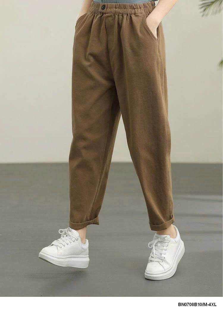 QUẦN BAGGY DÁNG SUÔNG CẠP CHUN