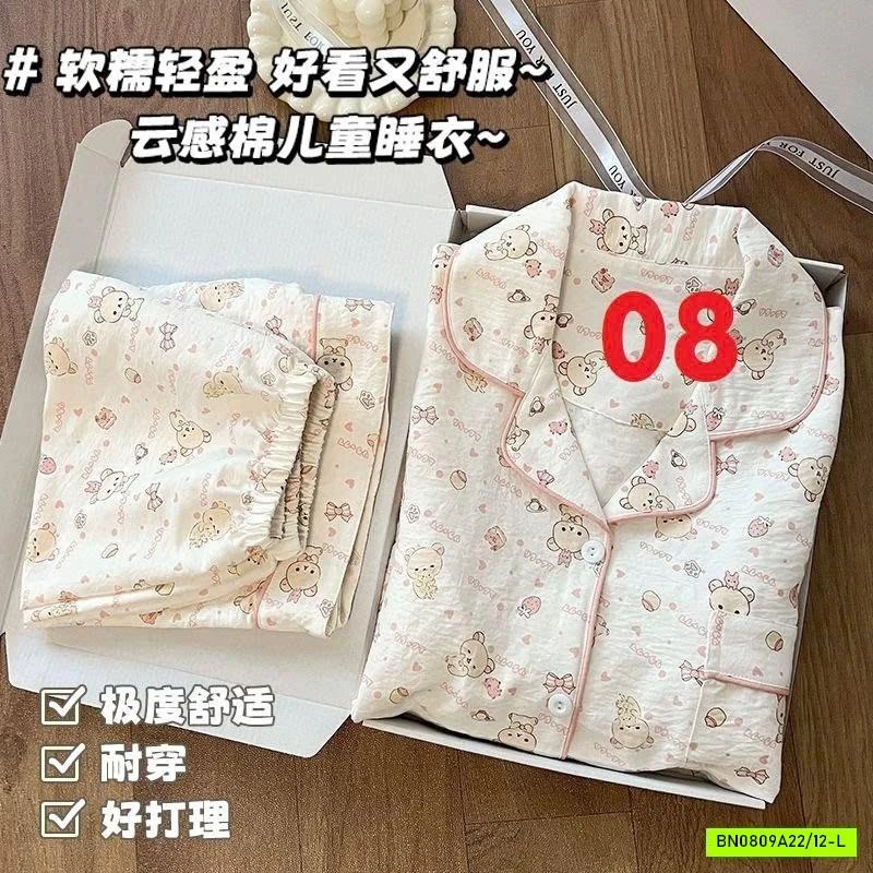 PIZAMA LỤA SỮA KUTE MẸ BÉ