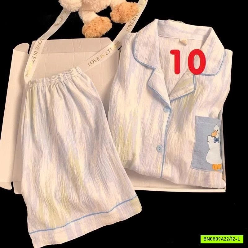 PIZAMA LỤA SỮA KUTE MẸ BÉ