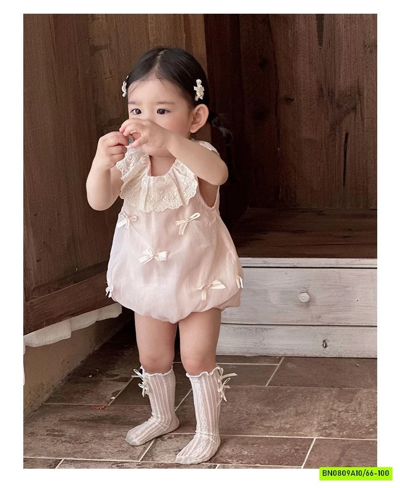 BODY VOAN 2 LỚP HỒNG GẮN NƠ