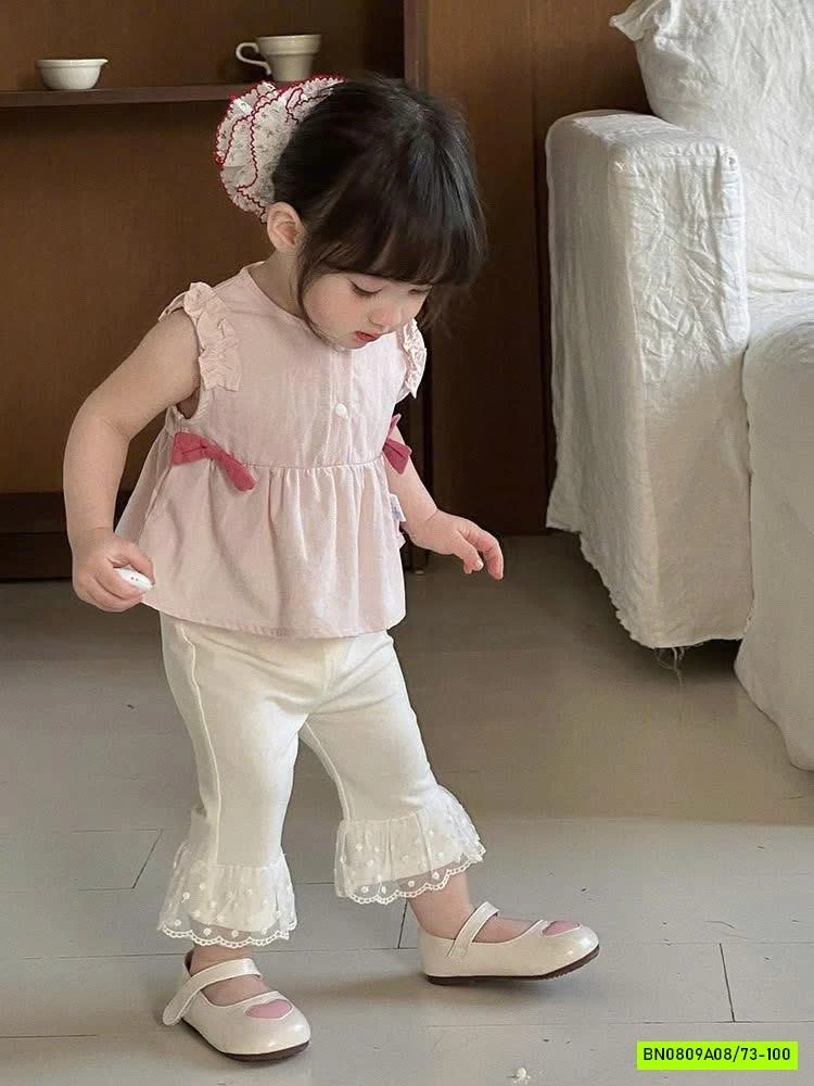 SƠ MI HỒNG MIX LEGGING LOE