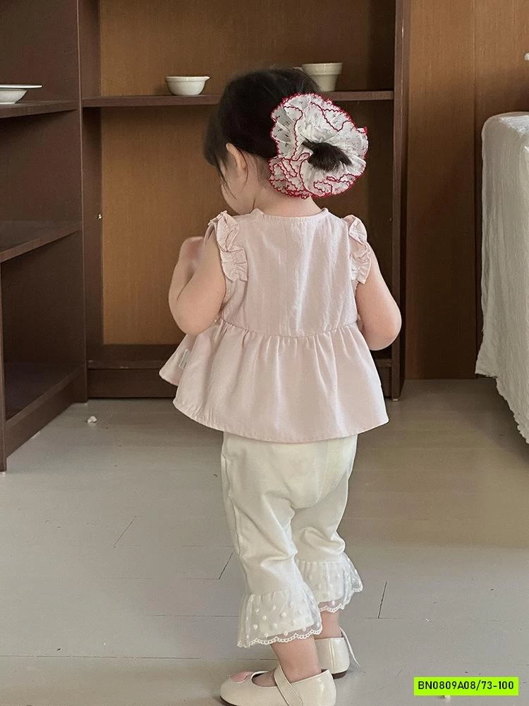 SƠ MI HỒNG MIX LEGGING LOE