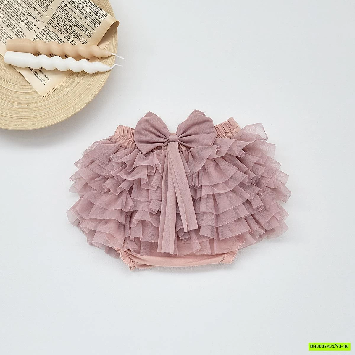 SÉT ÁO MIX QUẦN VÁY TUTU SIZE NHÍ