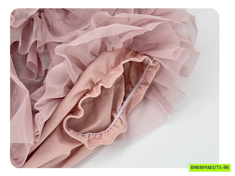 SÉT ÁO MIX QUẦN VÁY TUTU SIZE NHÍ