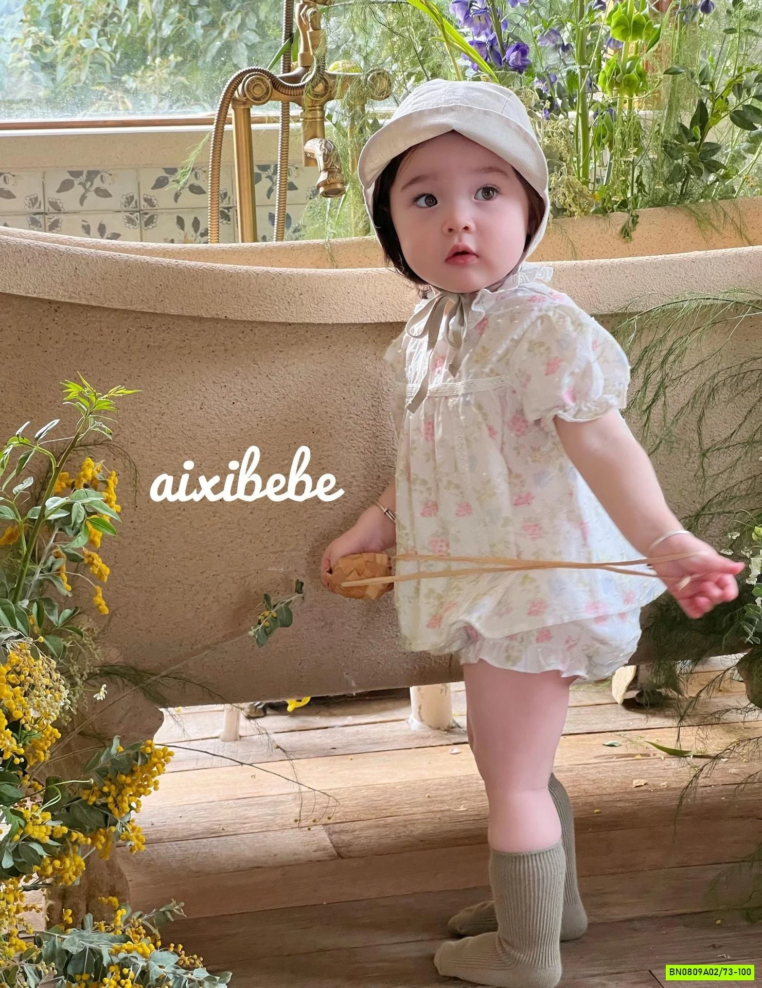 SÉT BABYDOLL HOA NHÍ BÉ GÁI