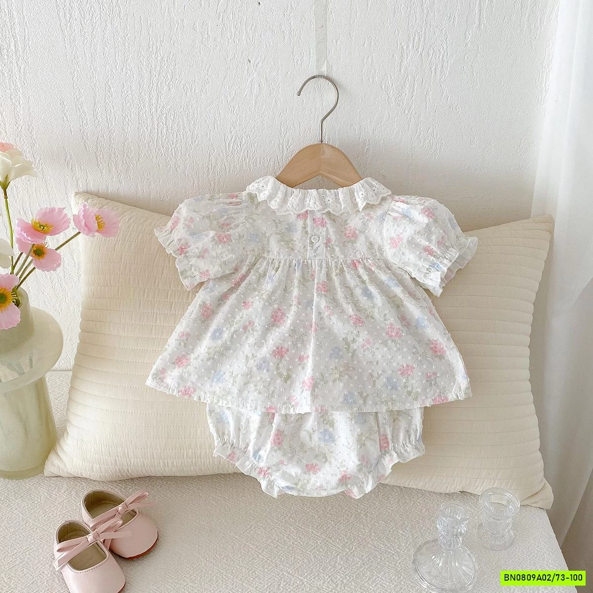 SÉT BABYDOLL HOA NHÍ BÉ GÁI