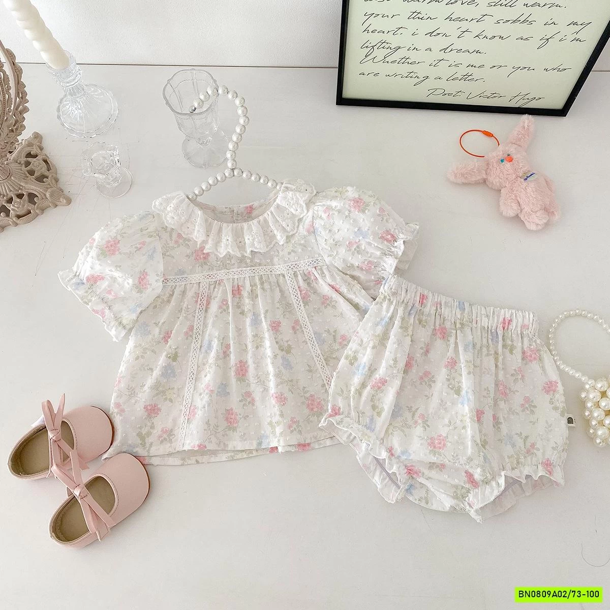 SÉT BABYDOLL HOA NHÍ BÉ GÁI