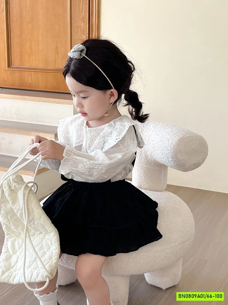 SÉT SƠ MI MIX VÁY YẾM