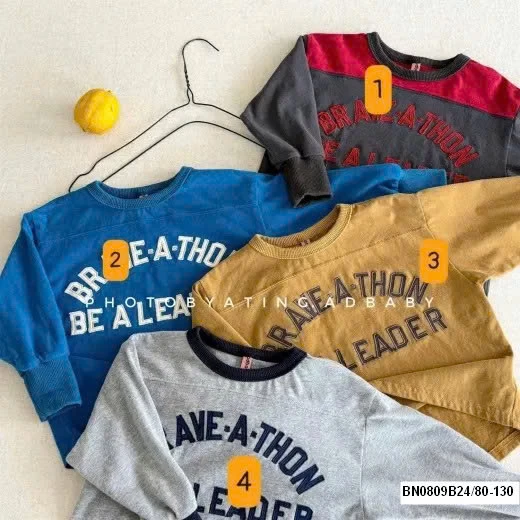 ÁO THUN CHỮ DÀI TAY ADBABY