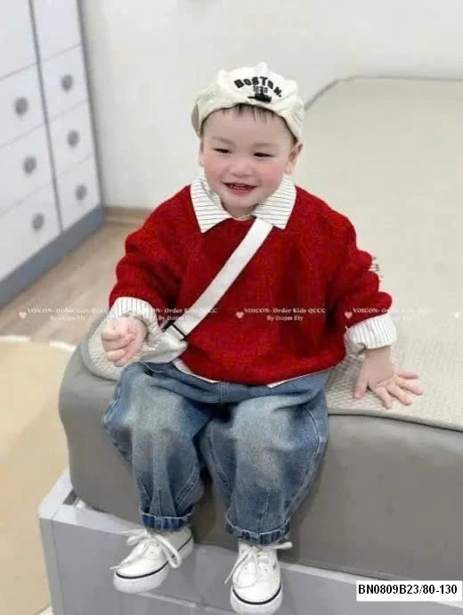 ÁO LEN CỔ TRÒN MTINY QUEEN BT