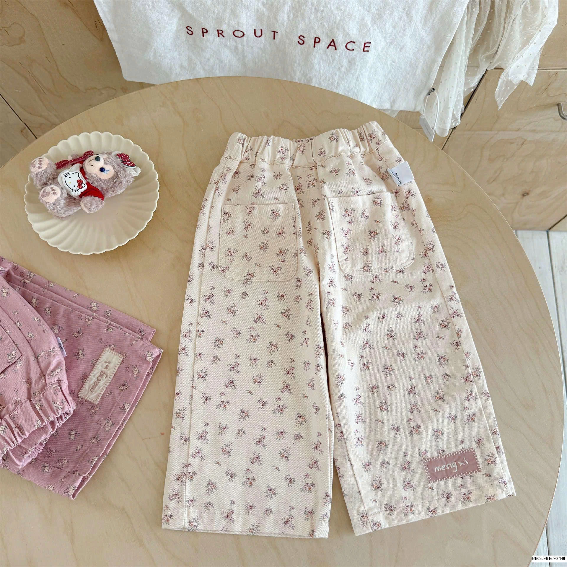 QUẦN SUÔNG NINGLI HỌA TIẾT