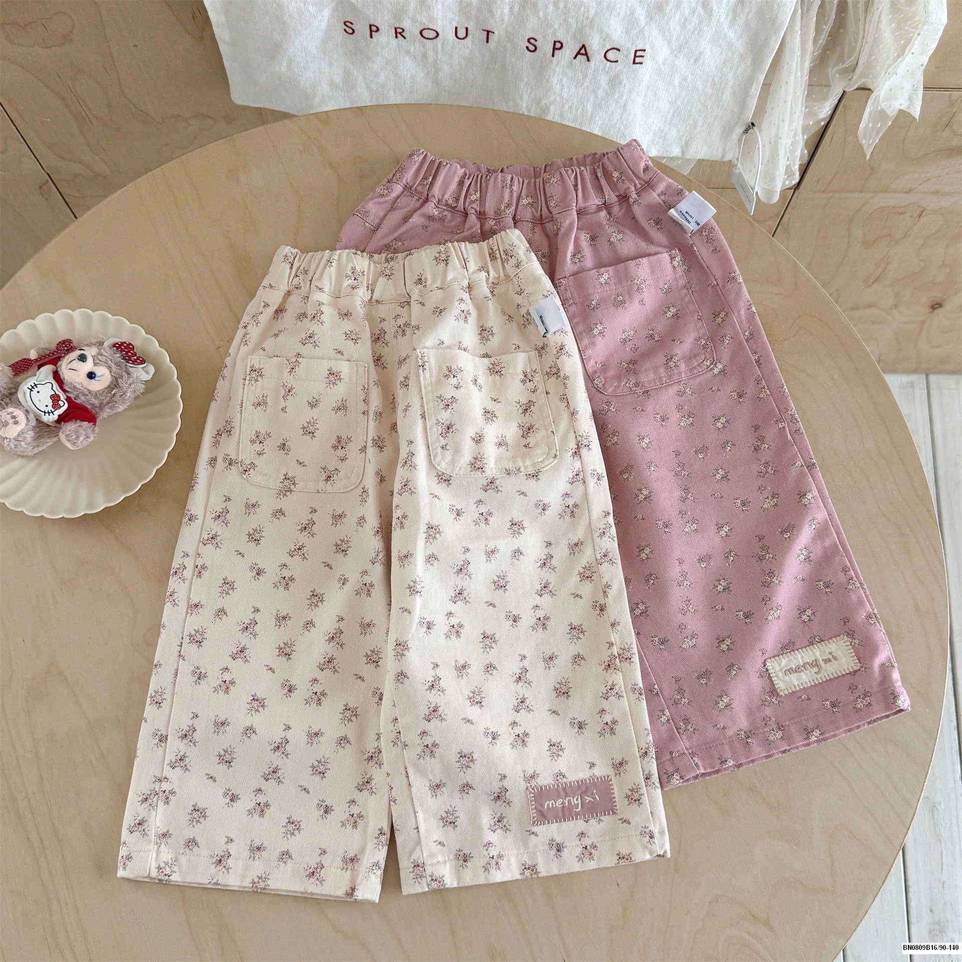 QUẦN SUÔNG NINGLI HỌA TIẾT