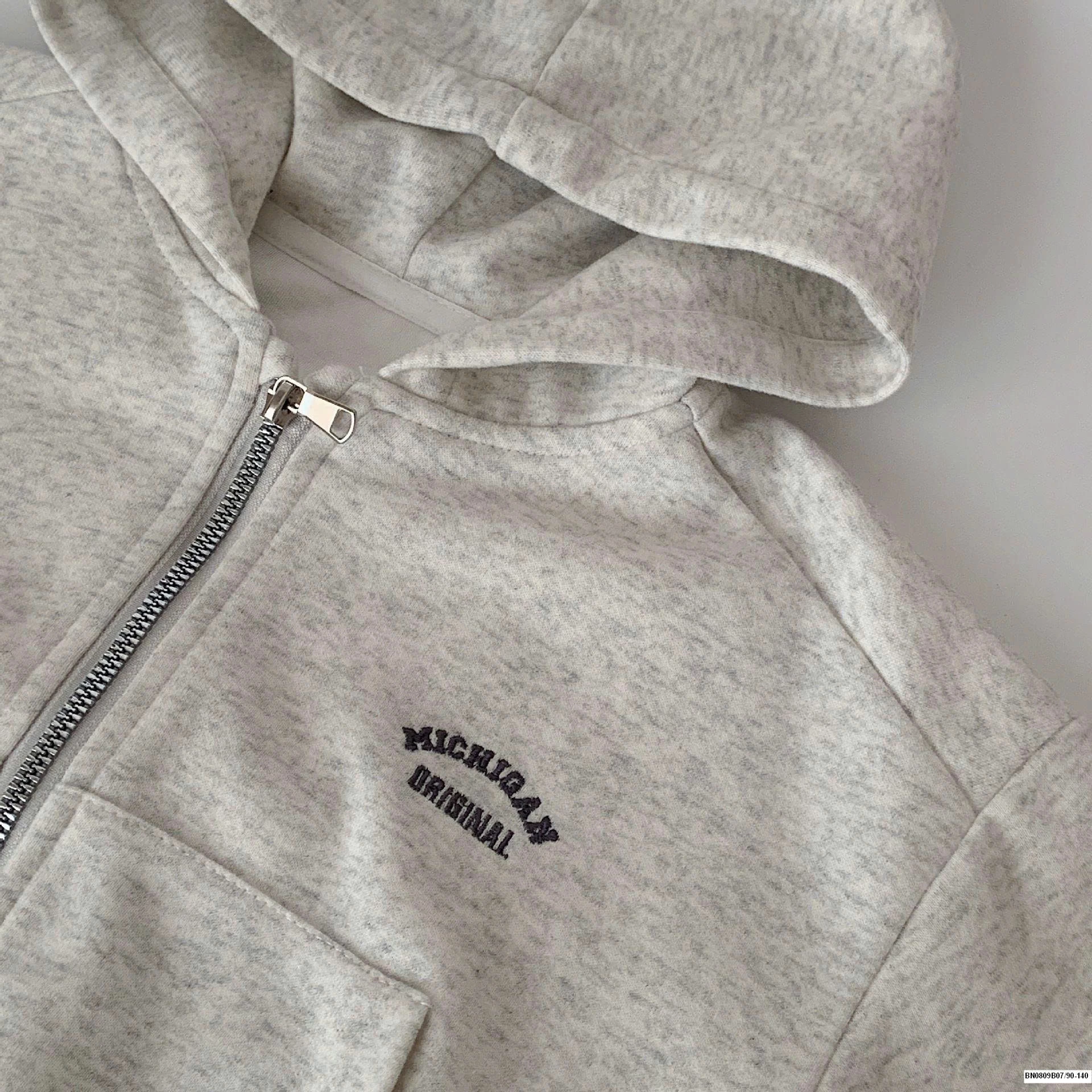 BỘ NỈ KÉO KHÓA LIỀN MŨ