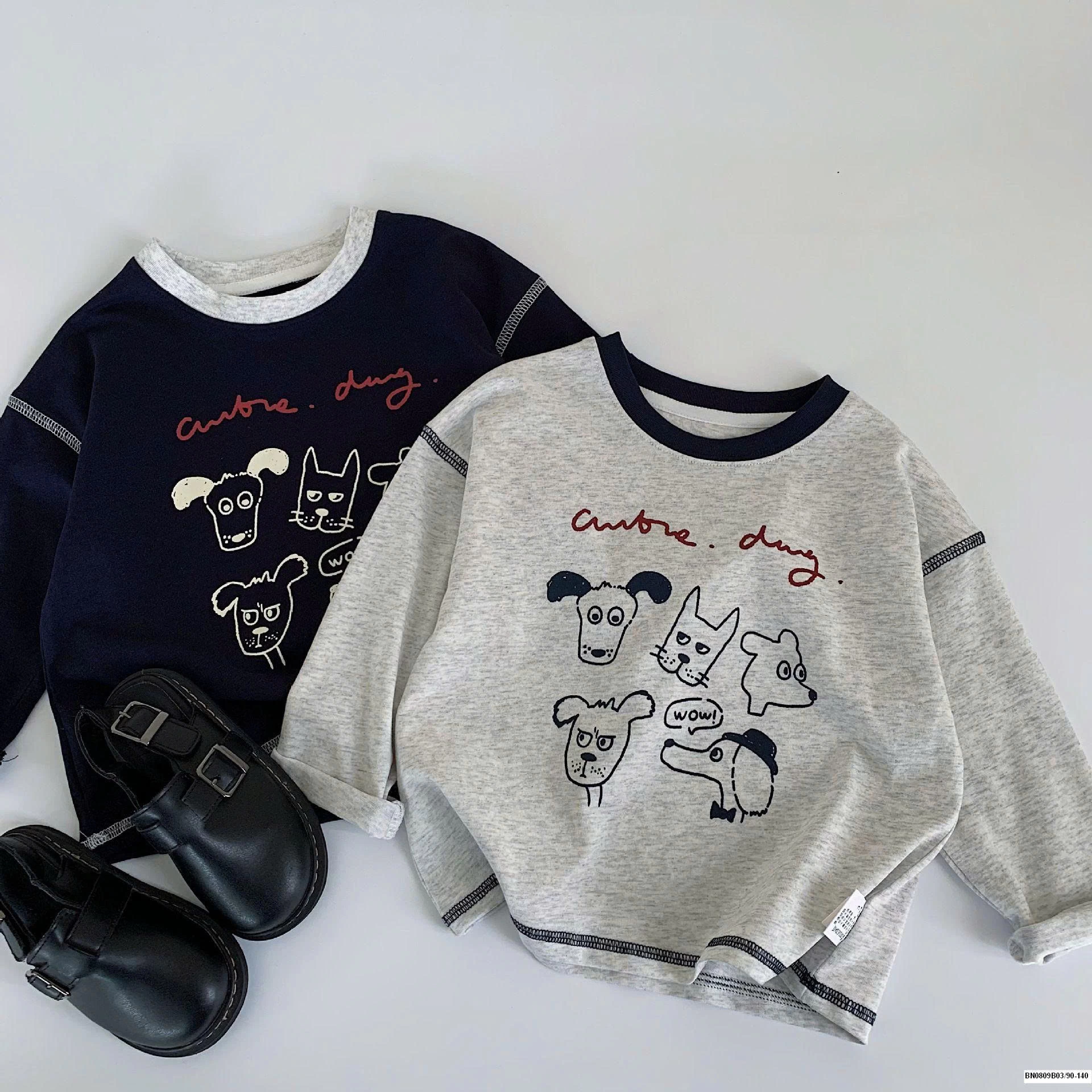 ÁO THUN CÚN MÁY NGƯỢC