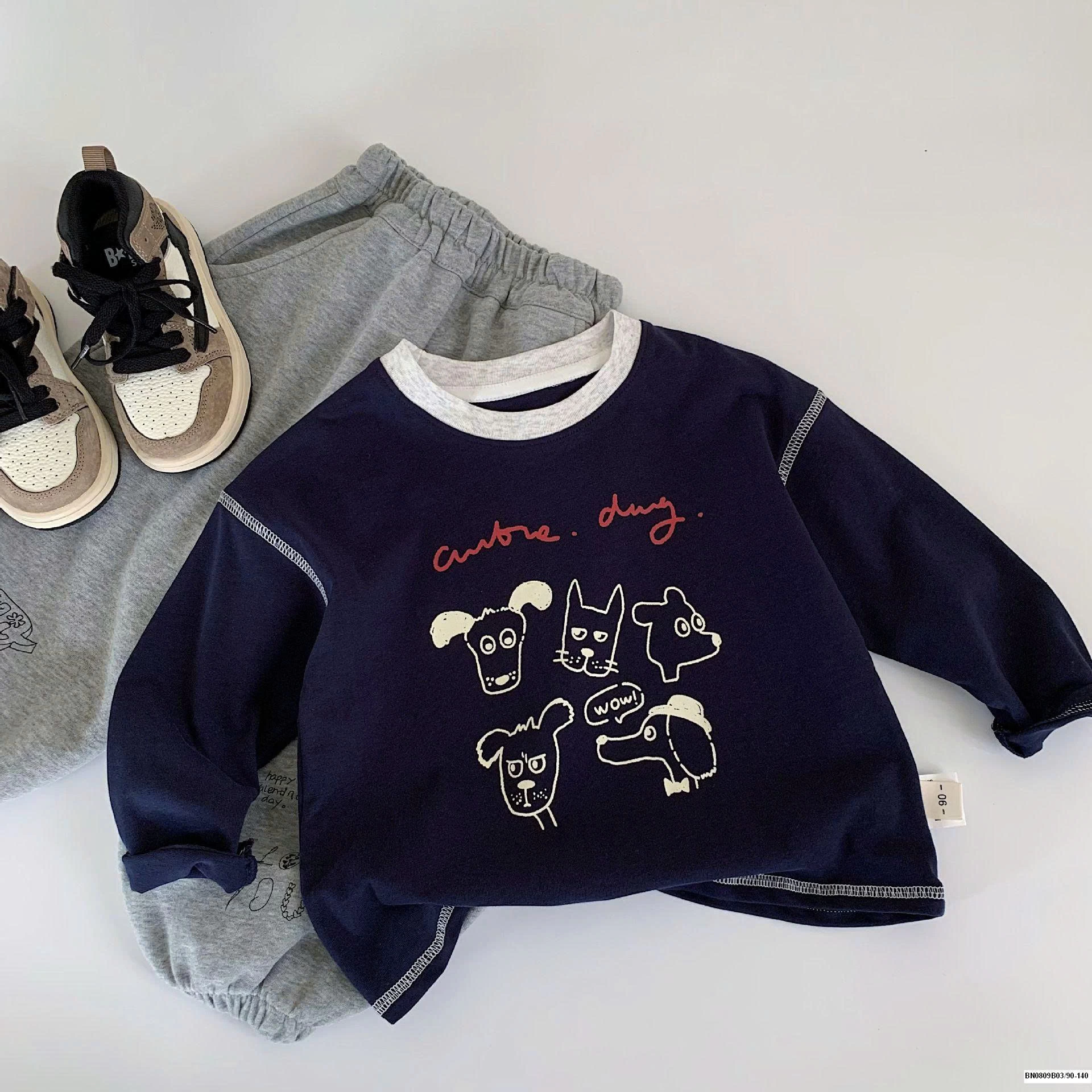 ÁO THUN CÚN MÁY NGƯỢC