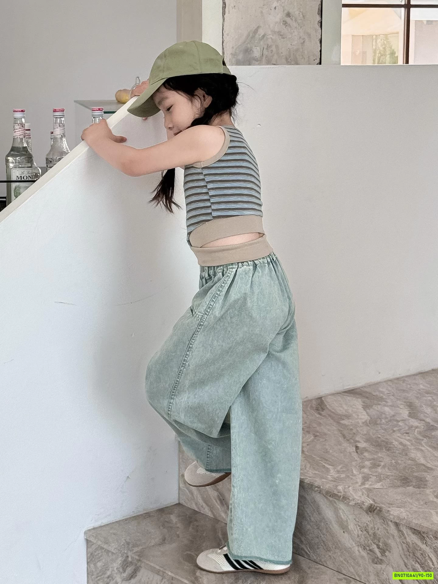 JEANS SUÔNG TÚI NGƯỢC