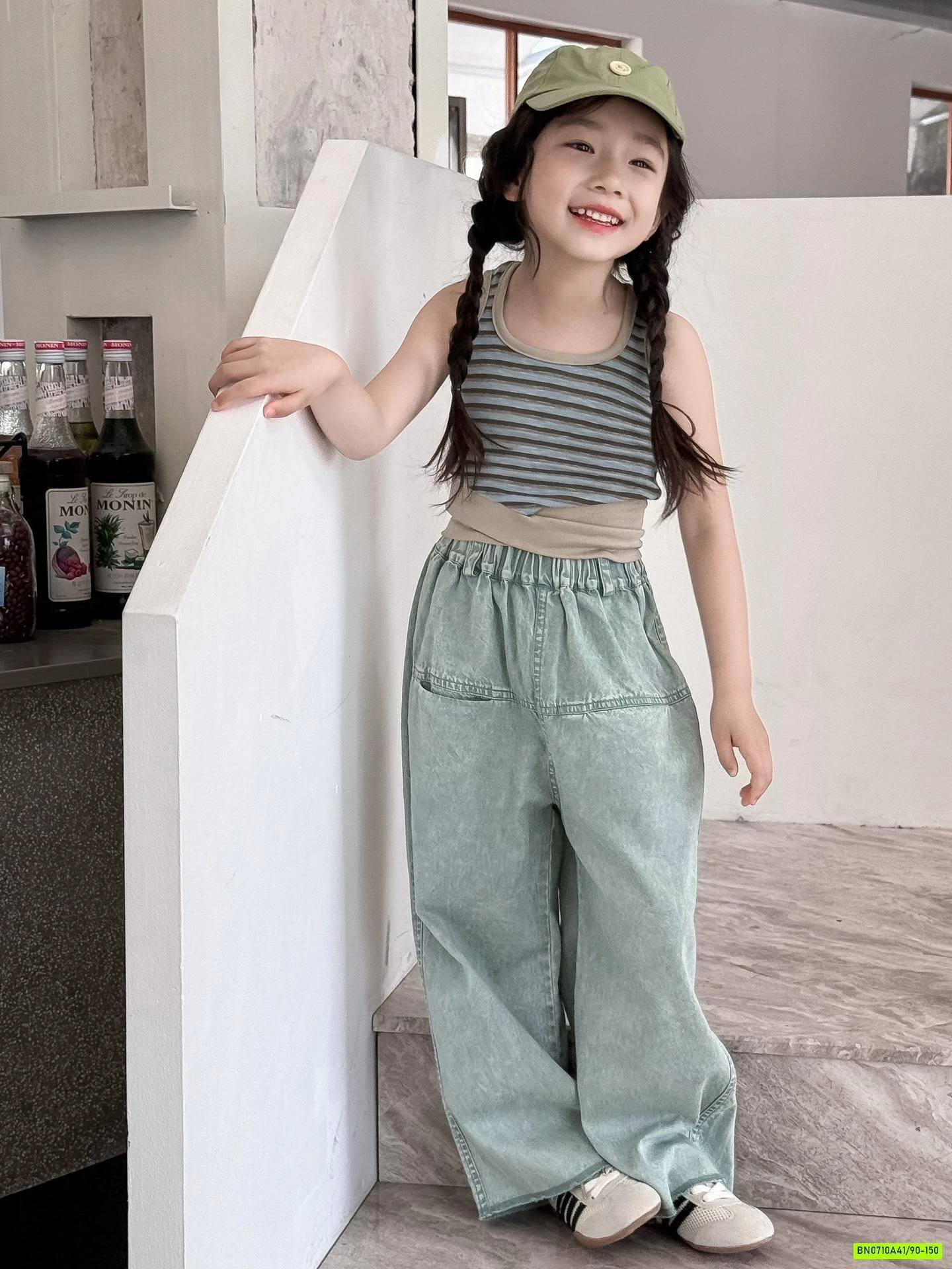 JEANS SUÔNG TÚI NGƯỢC