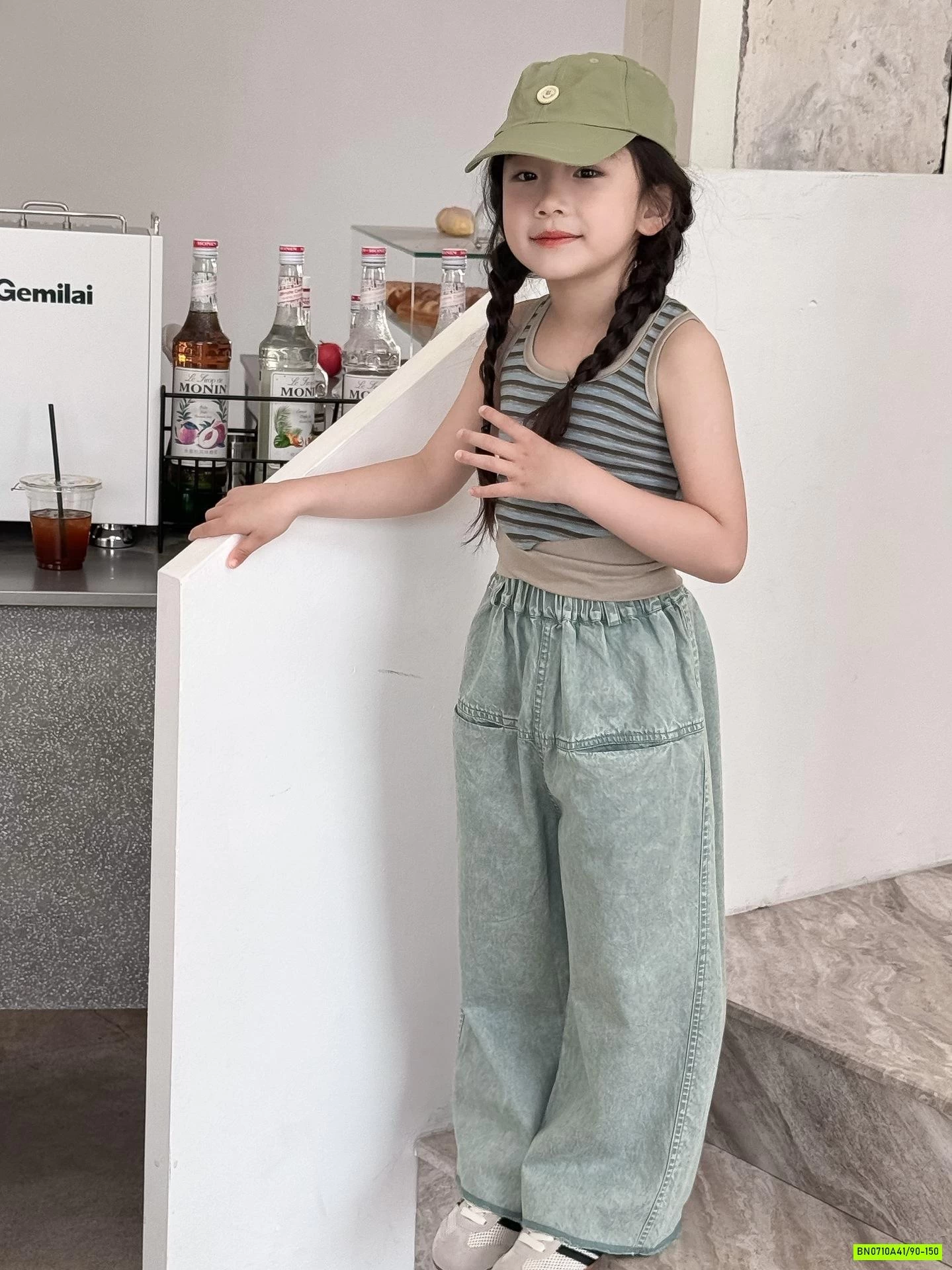 JEANS SUÔNG TÚI NGƯỢC